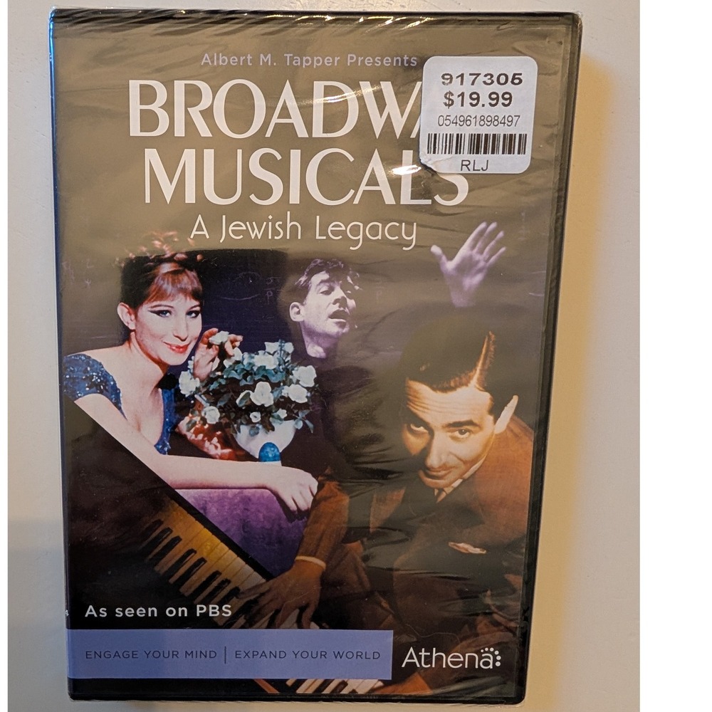 Broadway Musicals: A Jewish Legacy‎ DVD NEW PBS Athena Albert Tapper